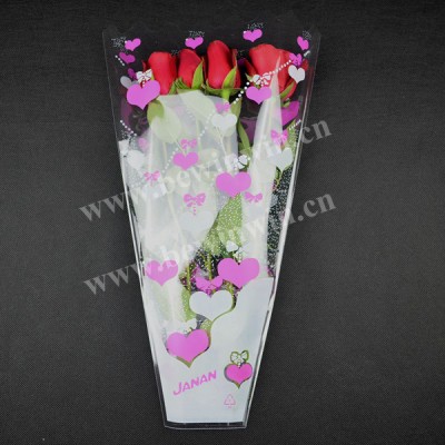 Fresh flower bag/bag for fresh flower packaging/bouquet sleeve