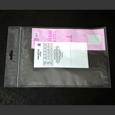 2020 new product factory direct wholesale plastic zip lock bags with header