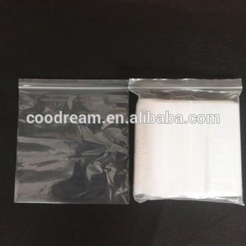 2016 new plastic clear Eco Friendly zip lock bag, polyethylene packaging bag with zipper