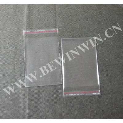 yarn Material self adhesive seal plastic bags opp bags