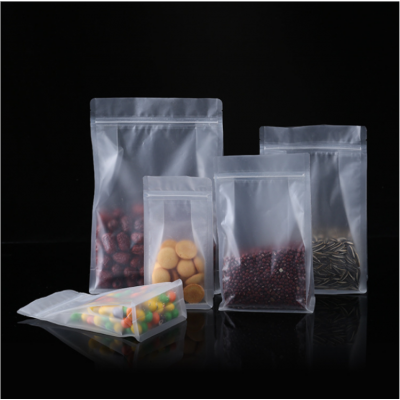 Wholesale Custom Printed Recyclable Doy Pack Coffee Zipper Bags Octagonal sealing PE bag