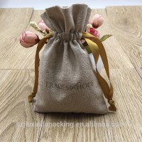 Cotton Linen Drawstring Bag